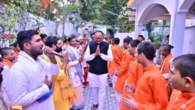 Photo of ब्रजेश पाठक ने किया बटुकों का सम्मान