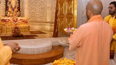 Photo of सीएम योगी ने श्रीराम मंदिर व हनुमानगढ़ी में किया दर्शन-पूजन