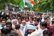 Photo of मुख्यमंत्री आवास का घेराव करने जा रहे कांग्रेस नेता हिरासत में लिए गए 