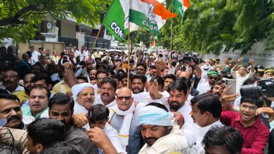 Photo of मुख्यमंत्री आवास का घेराव करने जा रहे कांग्रेस नेता हिरासत में लिए गए 