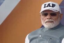 Photo of एयर शो देखने पहुंचे पीएम मोदी, जय श्रीराम के जयकारे से हुआ स्वागत